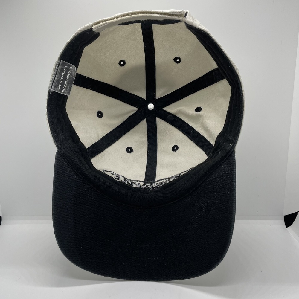 Power Pole Shallow Water Anchor‎ Hat Fishing Adjustable H&L Strap Beige - Picture 5 of 6